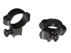 Burris Deluxe Solid Steel .22 Rings 1" High 0.95" Actual Height - Matte