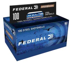 Federal Speed-Shok Shotshells 12 ga 3" 1-1/4oz 1450 fps #4 100/ct