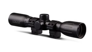 Konus KONUSFIRE 4x32mm rifle scope matte black with 30/30 reticle and mounting rings