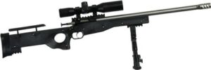 Keystone Crickett Precision .22 LR rifle 16.125in threaded barrel black synthetic stock