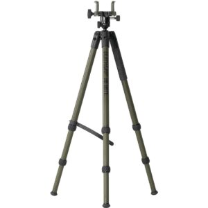 BOG DeathGrip Infinite aluminum tripod OD Green with ball head and padded case