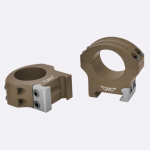 Warne HyperLite 1 inch Medium Dark Earth Scope Rings
