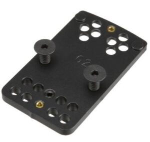 TRUGLO TGTG8950C2 black nitride Trijicon RMR pistol optic mount for CZ P-10