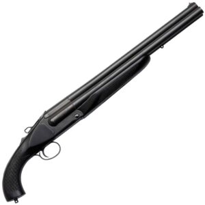 Charles Daly HONCHO TRPL .410 three-barrel break-open shotgun side view, 18.5 inch barrel