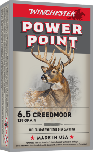 WINCHESTER POWER POINT 6.5CM 129GR 20RD BX 200RD CASE