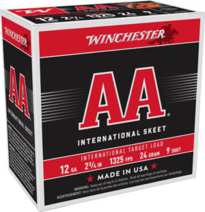 WINCHESTER 12G 2-3/4" #9 AA INTRNTL TRGT 24GRAM 25/250