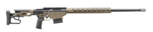 Ruger Precision Rifle 6.5 PRC in Smoked Bronze Cerakote with folding adjustable stock
