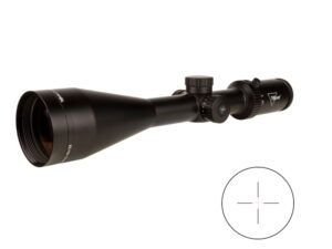 Trijicon Credo HX 2.5-10x56 satin black rifle scope with illuminated red duplex reticle