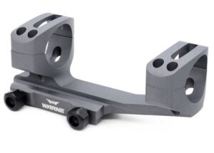 Warne Gen 2 Extended Skeleton 30mm scope mount gray CNC 6061 aluminum