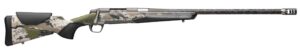 Browning X-Bolt 2 Speed Carbon Fiber rifle in OVIX camo with 22 inch barrel and Recoil Hawg muzzle brake