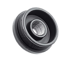 B&T Direct Thread HUB Lightweight Adapter 1/2x28 Inconel Black SD-145582