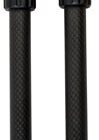 Caldwell Accumax Premium 6-9 inch carbon fiber bipod with M-LOK and KeyMod adapters in black