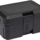 Browning red dot sight with low Picatinny rail mount and flip-up lens covers