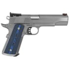 Colt Gold Cup Trophy .38 Super 5 inch stainless pistol with blue G10 grips