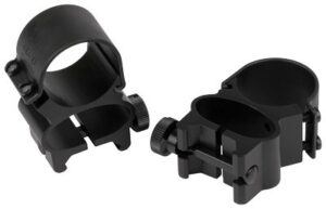 WEAVER RINGS DETACHABLE TOP - MOUNT SEE-THRU 1" MEDIUM MATTE