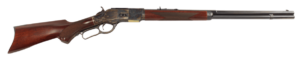 Taylors and Company 1873 .357 Magnum lever-action rifle with octagonal 24.25 inch barrel and walnut stock