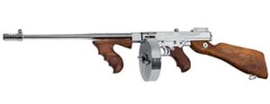 Auto-Ordnance Thompson 1927A-1 Deluxe Carbine .45 ACP hard chrome with walnut stock