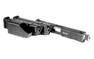 Advantage Arms AAC17-22G3MOD conversion kit with 4.49in threaded barrel and two 15-round .22 LR magazines