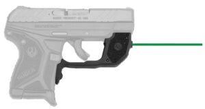 Crimson Trace 0173001 Laserguard LG-497G for Ruger LCP II green laser black polymer