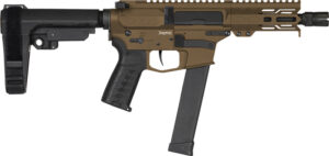 CMMG Banshee MKG .45 ACP 5 inch pistol in midnight bronze with adjustable rip brace