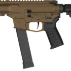CMMG Banshee MKG .45 ACP 5 inch pistol in midnight bronze with adjustable rip brace