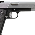Iver Johnson Eagle XL 10mm two-tone pistol with 6-inch barrel and G10 grips