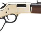 Henry Big Boy Carbine .41 Rem Mag 16.5 in octagon barrel, polished brass receiver, walnut stock