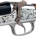 ATI Road Agent Prime 20ga 26in side-by-side shotgun with walnut stock and silver engraved receiver
