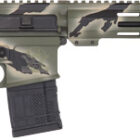 Great Lakes GLFA AR-15 450BM 18in Pursuit Green Camo .450 Bushmaster rifle