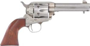 Cimarron P-Model .45 Long Colt 4.75-inch blued revolver with walnut grips