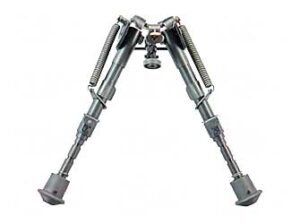Harris BRM1A2 6-9 inch bench-rest bipod with notched legs and rubber feet