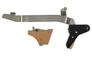 Timney Alpha Competition bronze straight trigger for Glock Gen3-4 large-frame