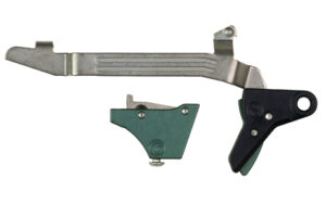 Timney Alpha Competition trigger for Glock Gen 3-4 large frame in green