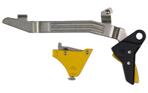 Timney Alpha Competition ALPHAGLOCK5 gold straight trigger for Glock Gen5 and G44