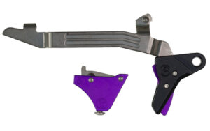 Timney Alpha Competition trigger purple anodized for Glock Gen 5 (17/19/34)