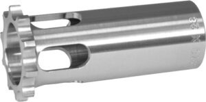 Yankee Hill Machine Nielsen piston in heat-treated 17-4 stainless steel for M16 x 1 RH thread