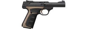 Browning Buck Mark Micro Bull .22 LR 4 in barrel FDE UFX grips adjustable sights