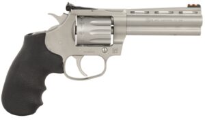 Colt King Cobra Target .22 LR 4.25in Matte Stainless Vent Rib Revolver with Hogue Grip