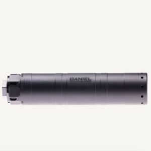 Daniel Defense SG-30Ti SoundGuard titanium suppressor in black Cerakote with 5/8-24 mount