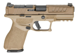 Springfield Armory Echelon 4.0C 9mm 4-inch FDE pistol angled view