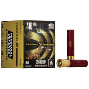 PREMIUM® PERSONAL DEFENSE® .410 HANDGUN - .410 BORE - 2 1/2 INCH - 7/16 OUNCE - #4 SHOT