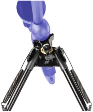 Champion Rock Mount Pivot Bipod mounted on a sling swivel stud