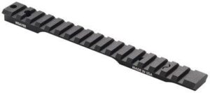 Weaver 1-Piece Extended Multi-Slot Picatinny Scope Base Savage 110 LA 8-40 0MOA Matte Clam