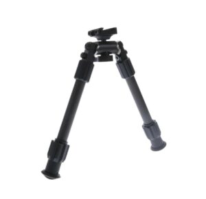 TruGlo TAC-POD Carbon Pro bipod with carbon-fiber legs and M-LOK/KeyMod mount, black