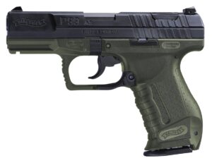 Walther P99 Final Edition Collector Set 9mm 4-inch OD Green and Black with case and accessories