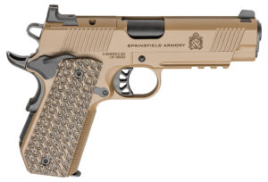 Springfield Armory 1911 TRP AOS 9mm coyote 4.25in pistol optics-ready
