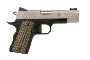 Ruger SR1911 CCO 9mm two-tone 4.25in with G10 desert brown grips