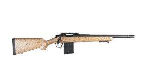 Christensen Arms Ridgeline Scout rifle .223 Rem 16-inch tan carbon fiber stock