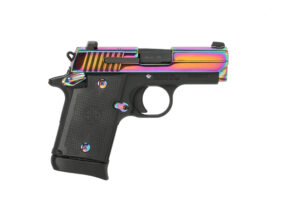 Sig Sauer P938 9mm Rainbow Titanium slide with SIGLITE night sights