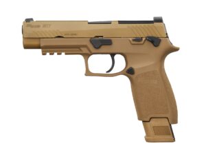 SIG Sauer M17 9mm coyote tan 4.7 inch pistol